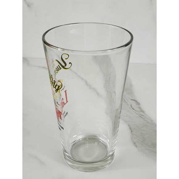 Yuengling Traditional Original Amber Beer Lager 16oz Pint Beer Clear Glass 6" - Picture 5 of 10